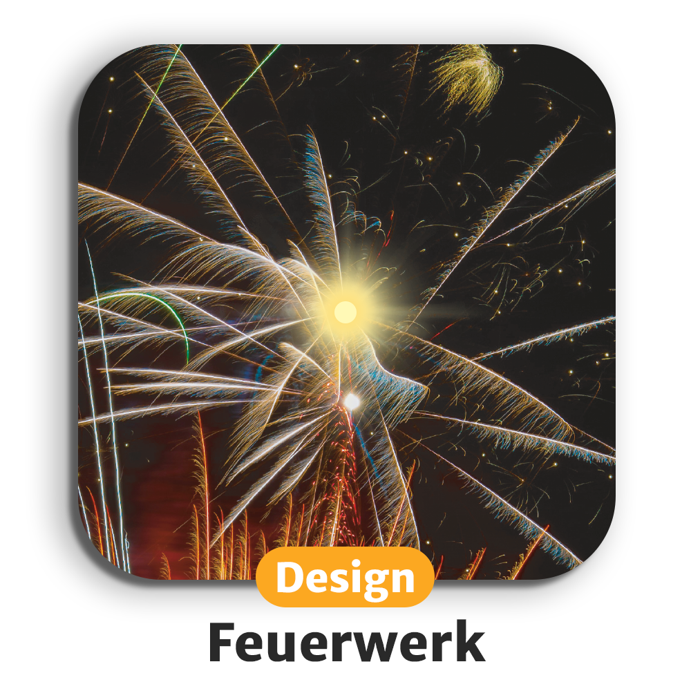 Leuchtende LED-Untersetzer mit gratis Ersatzbatterien