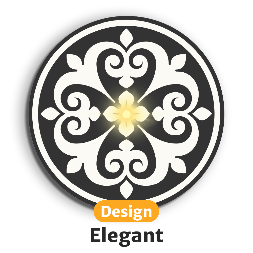 Leuchtende LED-Untersetzer mit gratis Ersatzbatterien