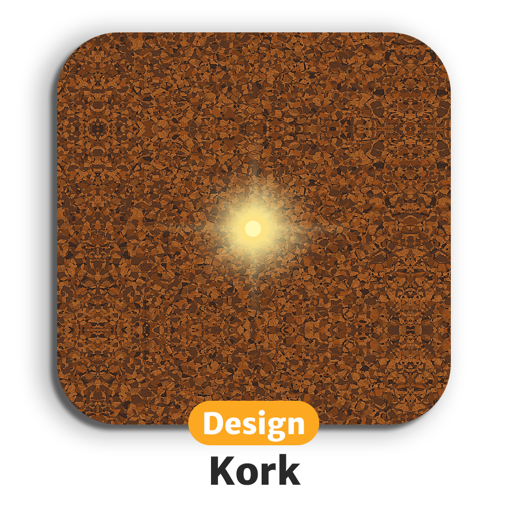 Leuchtende LED-Untersetzer mit gratis Ersatzbatterien