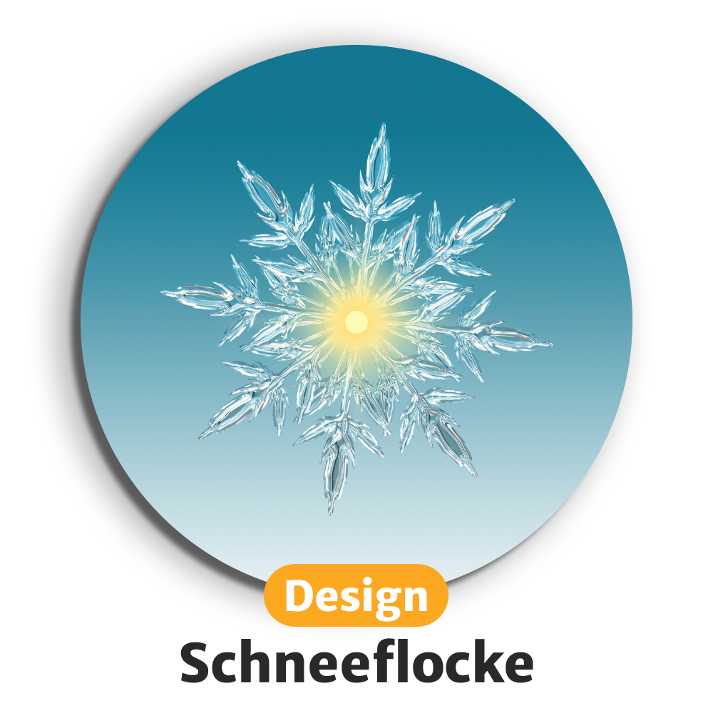 Leuchtende LED-Untersetzer mit gratis Ersatzbatterien