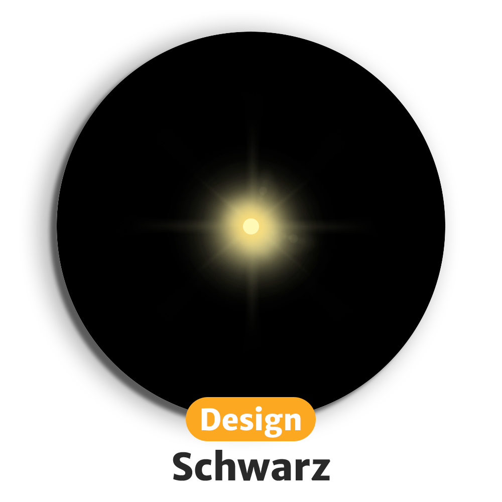 Leuchtende LED-Untersetzer mit gratis Ersatzbatterien