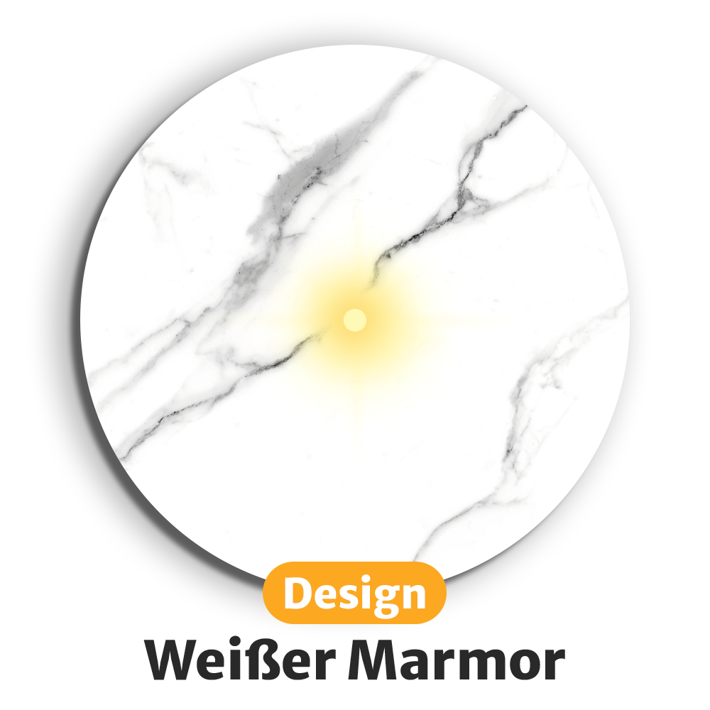 Leuchtende LED-Untersetzer mit gratis Ersatzbatterien