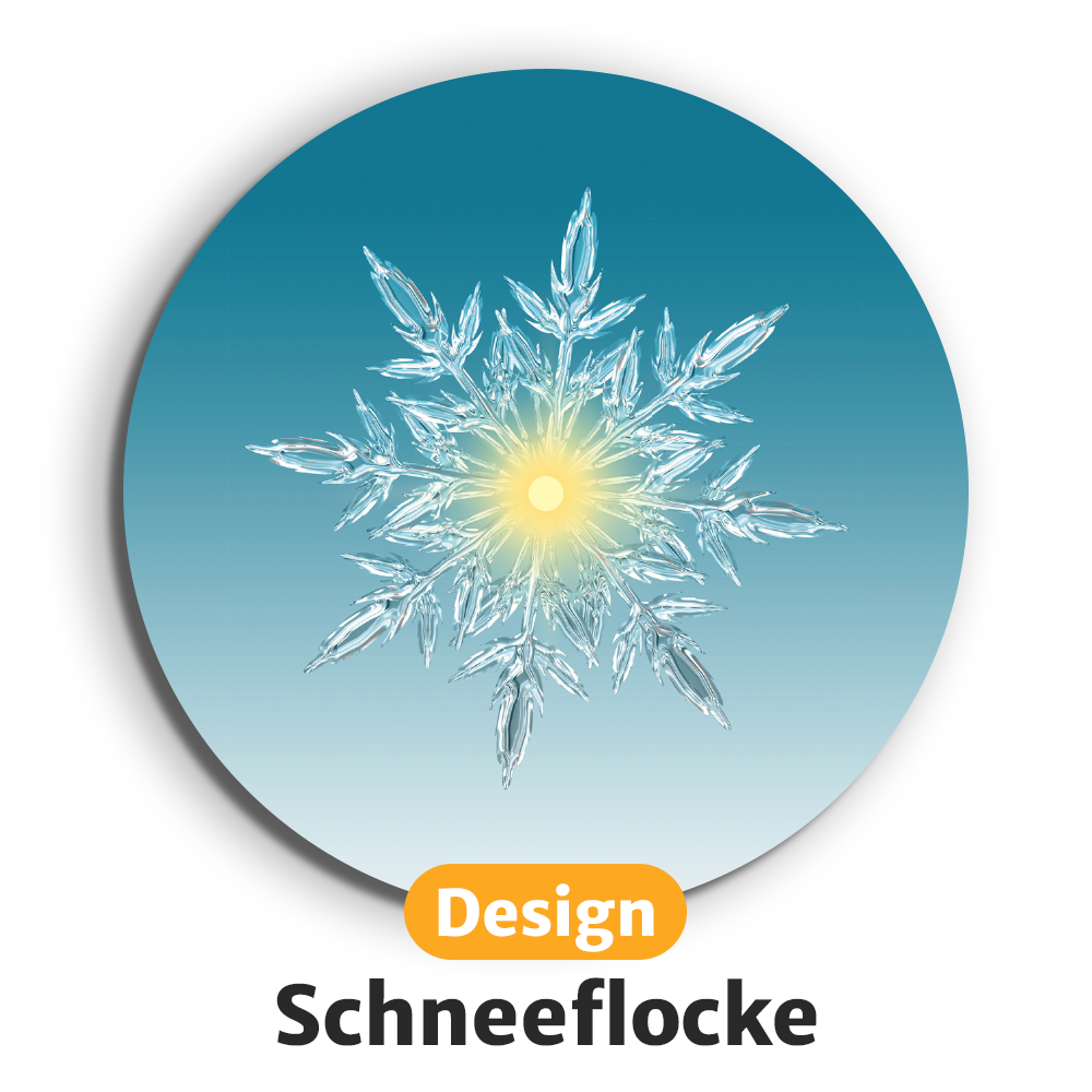 Leuchtende LED-Untersetzer mit gratis Ersatzbatterien