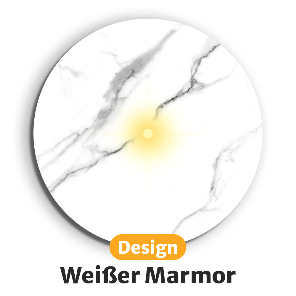 Leuchtende LED-Untersetzer mit gratis Ersatzbatterien